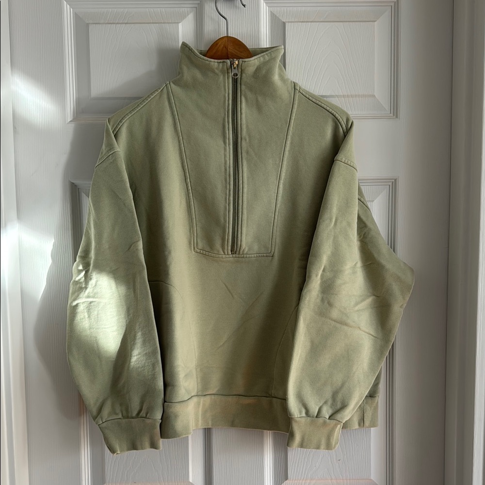 Everlane Half-Zip Sweater